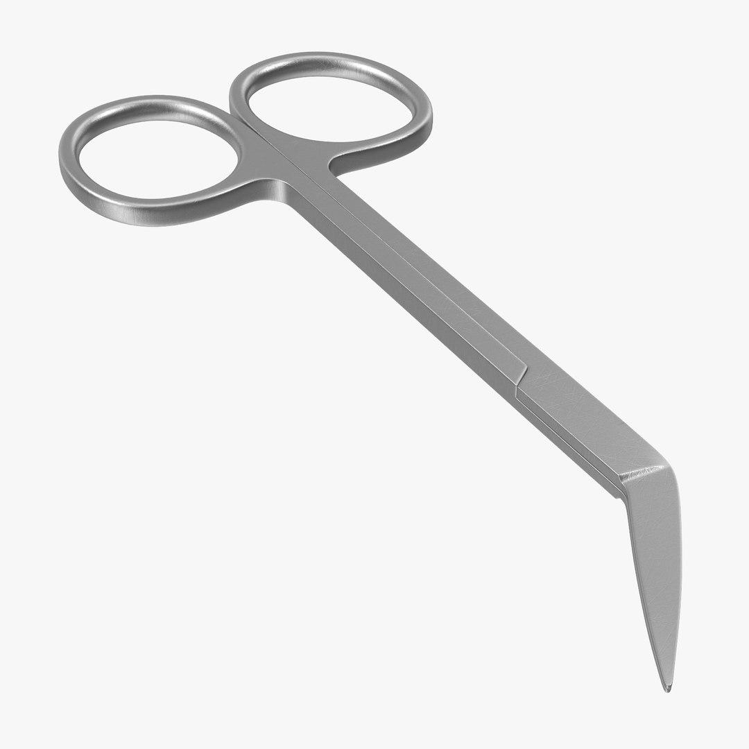 3d Medical Scissors