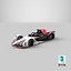 TAG Heuer Porsche Formula E Team Season 2021 2022 3D model
