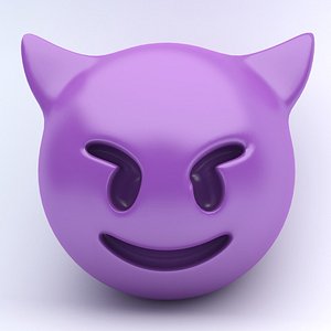 3d model emojis demons
