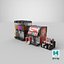 Zwei Spender mit Cup Organizer
