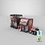 Zwei Spender mit Cup Organizer