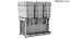 Zwei Spender mit Cup Organizer