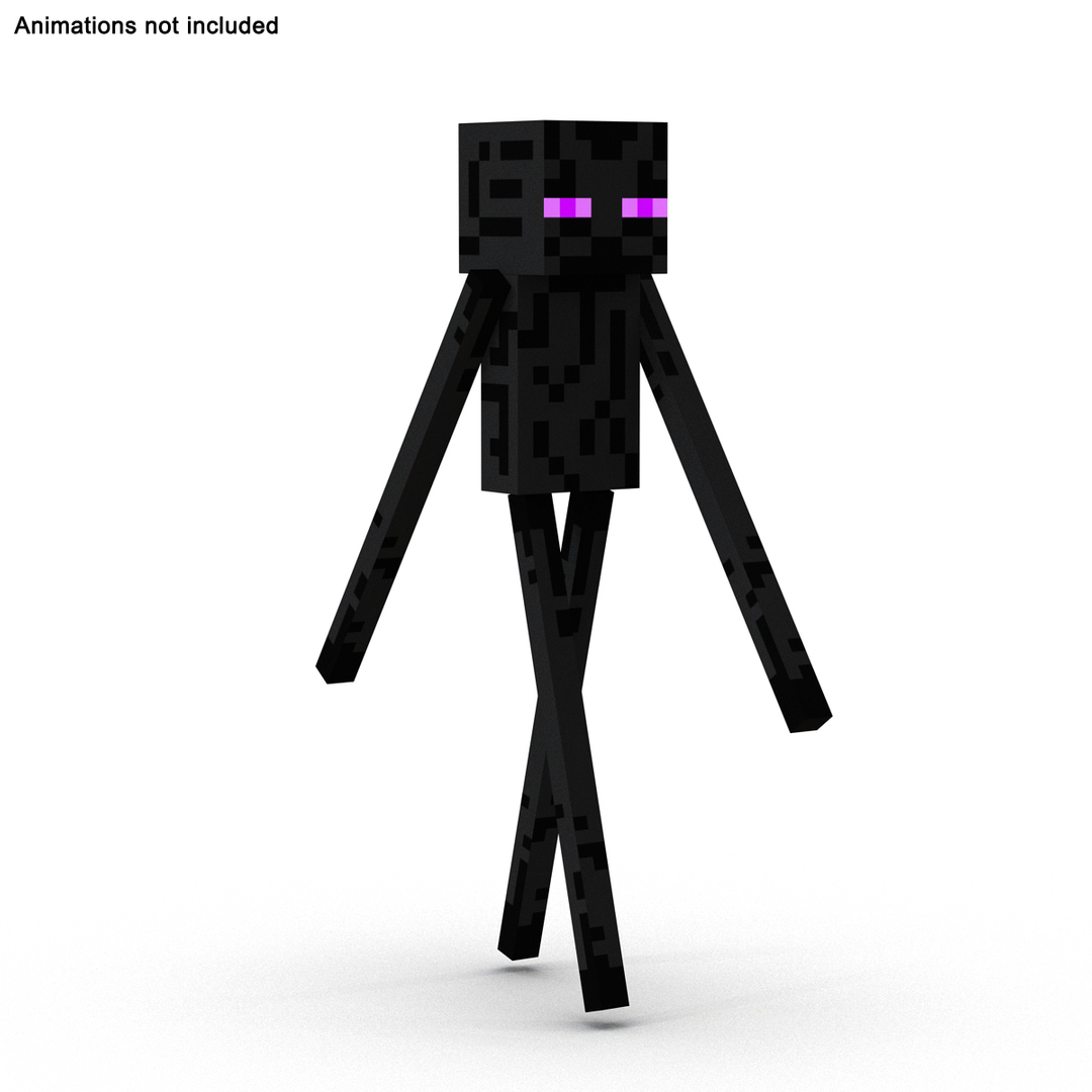 3D Minecraft Characters Rigged Model - TurboSquid 1581436