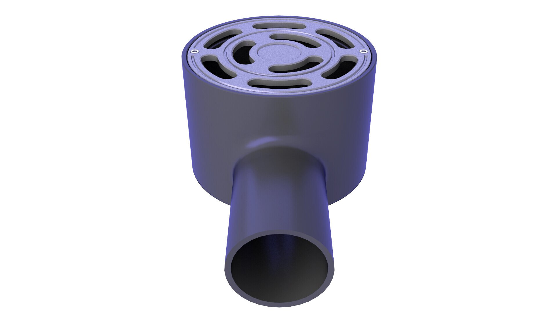 Steel Metal Drain Inlet 3 3D Model - TurboSquid 2096997
