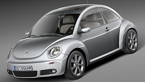 3d 3ds volkswagen beetle 2005 2011