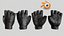 Fingerless Leather Gloves 2 colors