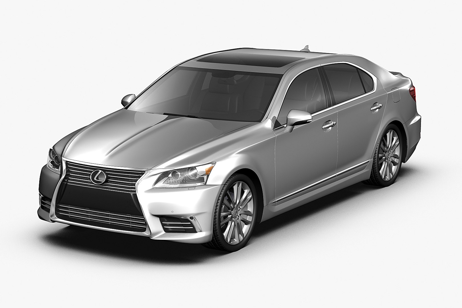3ds max lexus ls460