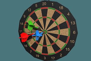 3D dart board