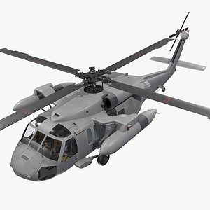 UH-60 Grey Basic Animation --38--
