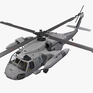 UH-60 Grey Basic Animation --38--