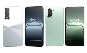 3D OnePlus Ace 5 Ultra Blue And OnePlus Ace 5 Racing Edition Green model
