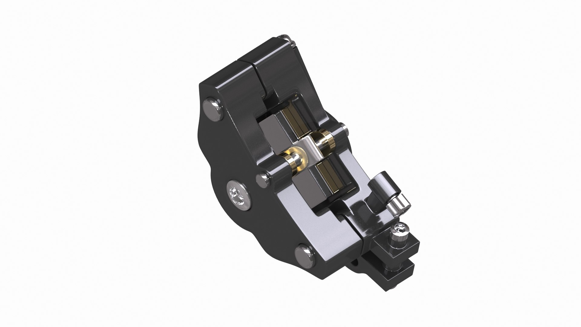 Bicycle Brake Caliper 3D Model TurboSquid 2060859