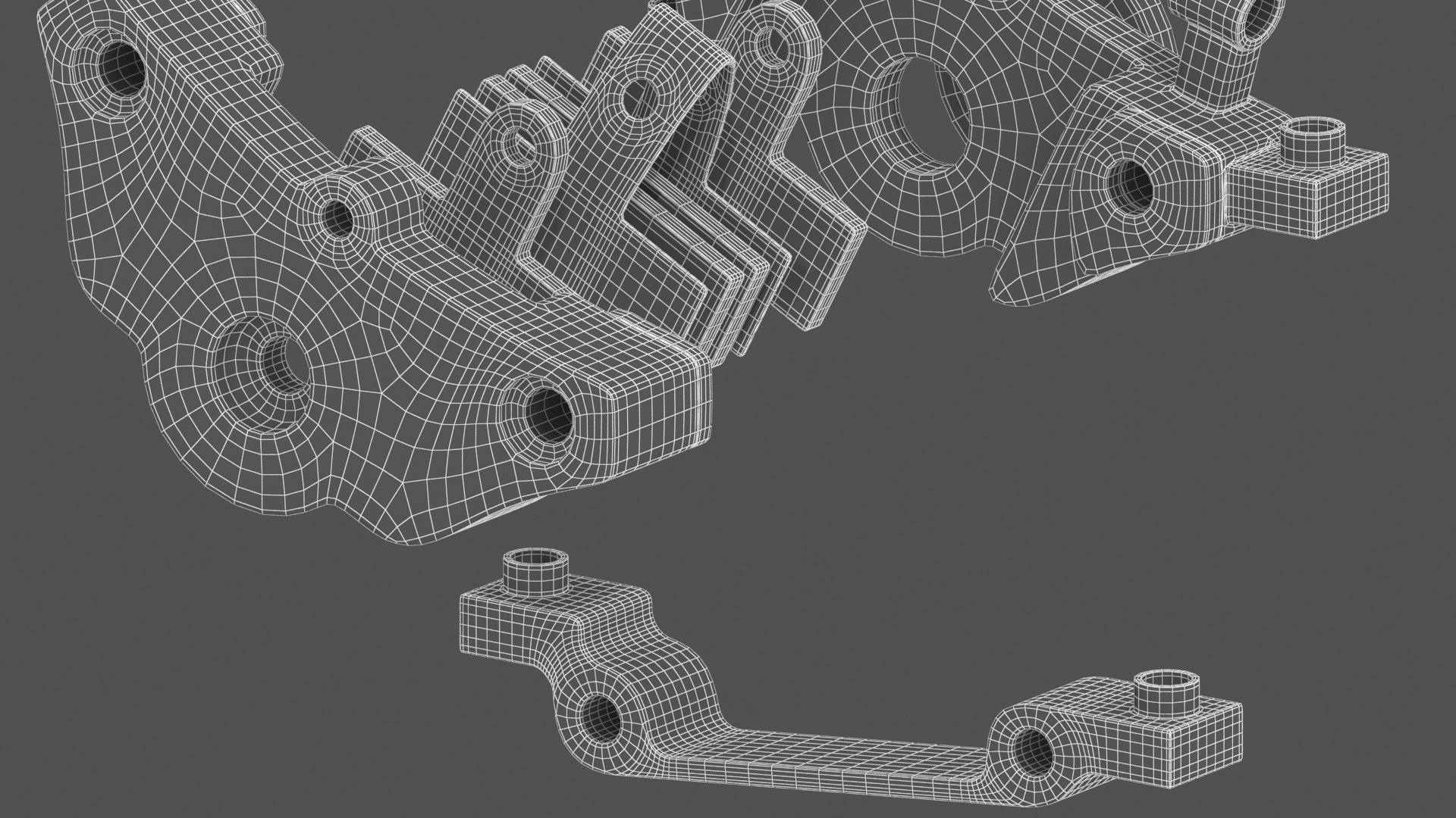 Bicycle Brake Caliper 3D Model TurboSquid 2060859