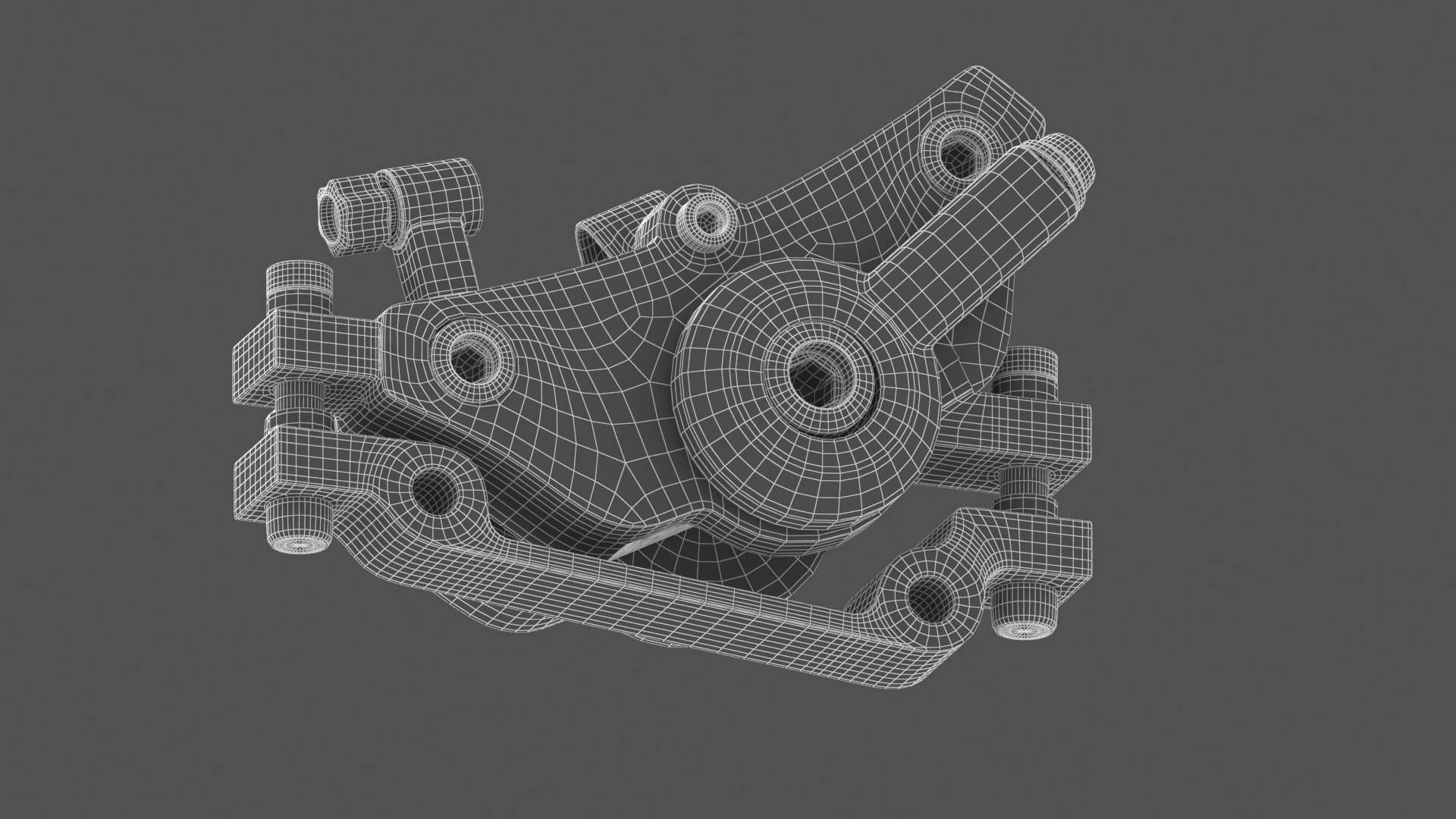 Bicycle Brake Caliper 3D Model TurboSquid 2060859