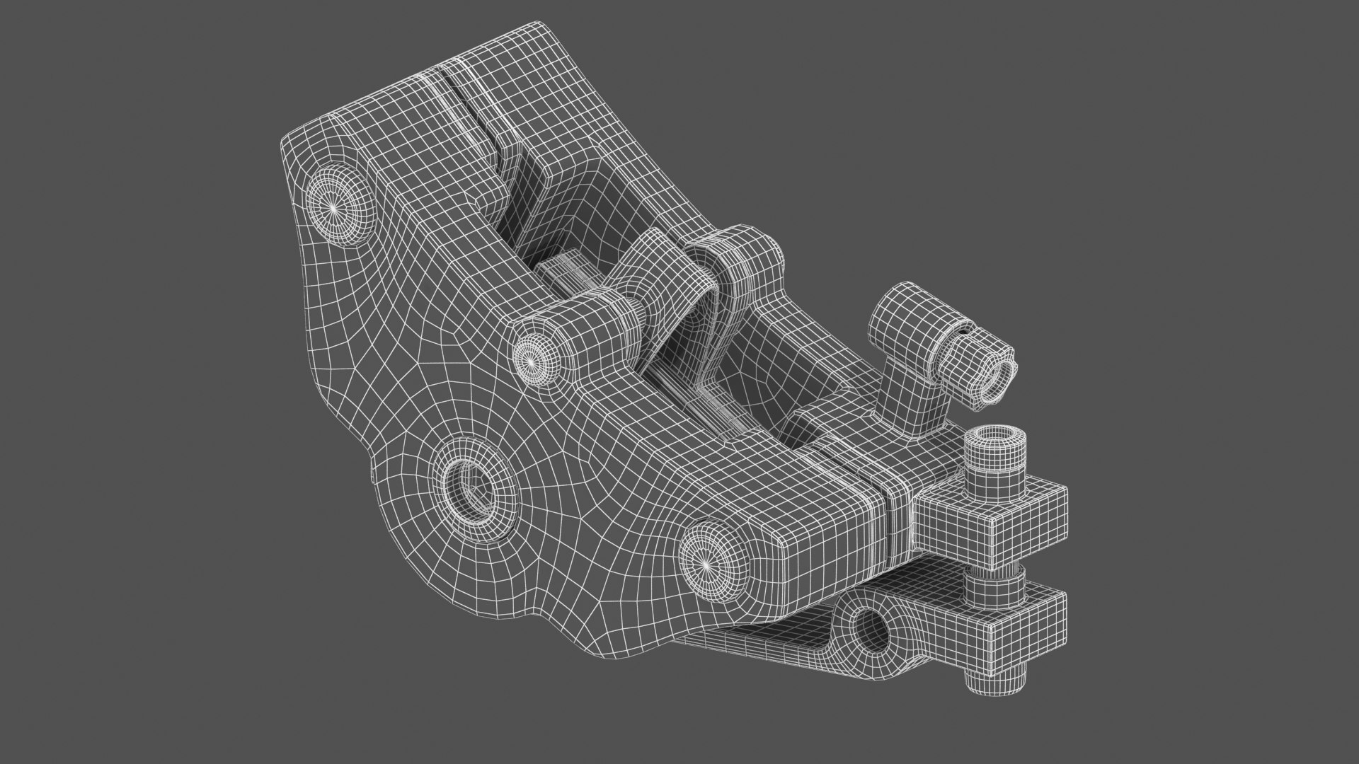 Bicycle Brake Caliper 3D Model TurboSquid 2060859