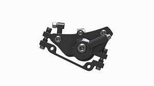 Bicycle brake caliper 3D model