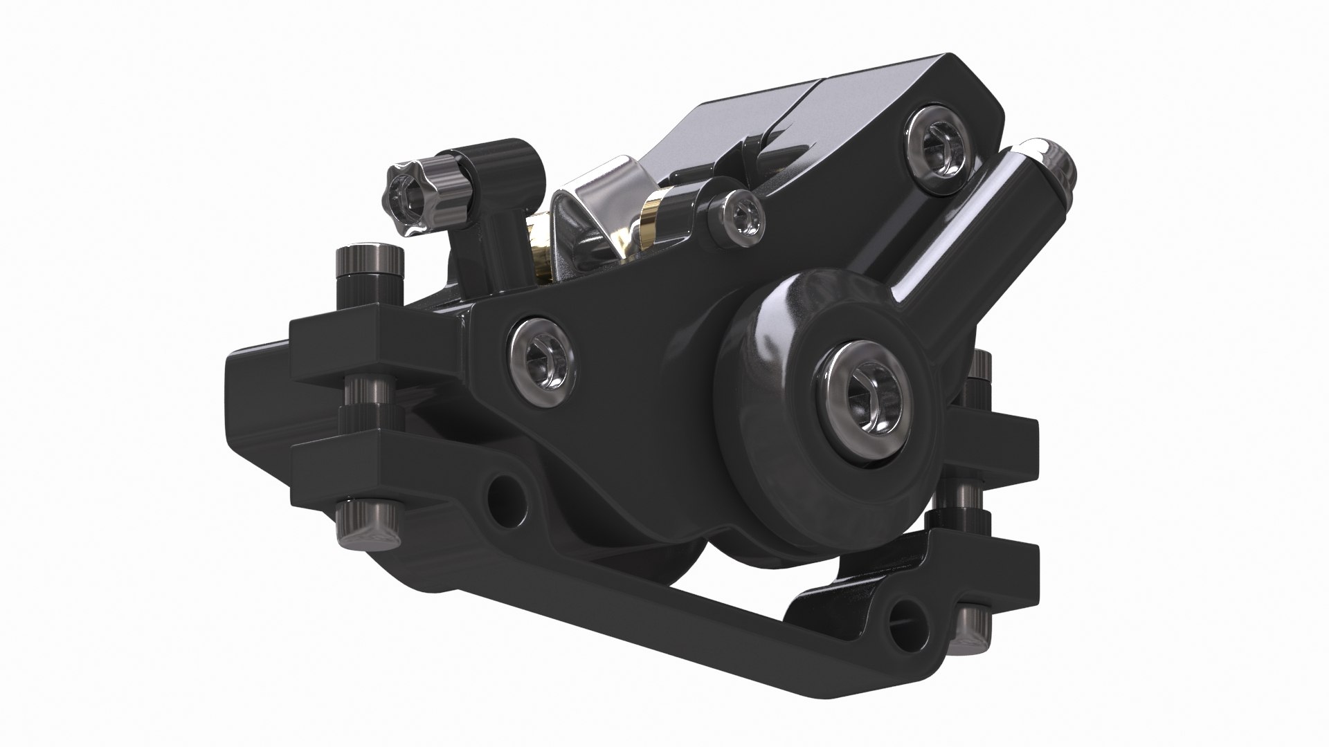 Bicycle Brake Caliper 3D Model TurboSquid 2060859