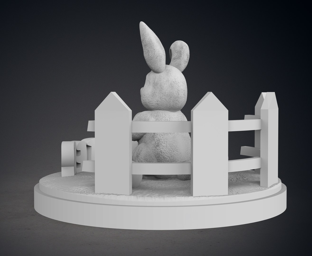 3D Easter Bunny - TurboSquid 2226831