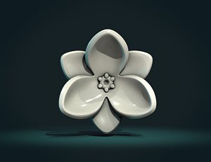 3D Printable Flower