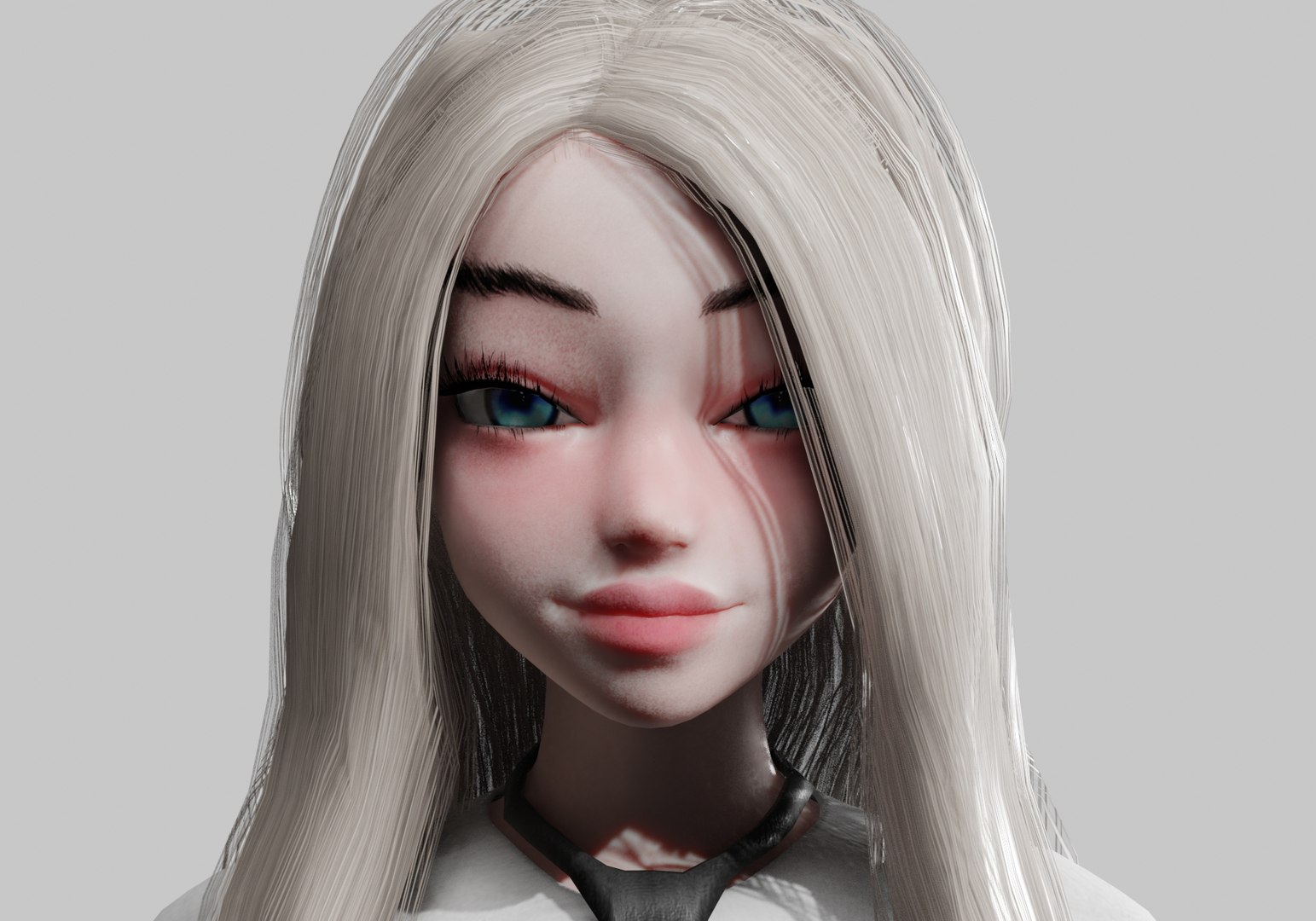 Beautiful Basic Woman V24439 3D Model - TurboSquid 2276681