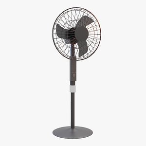 3D Indoor Office Fan model