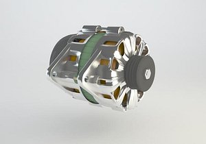 alternator 3d model