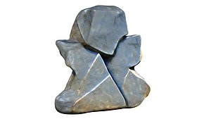 Stone sculpture No 13 3D model