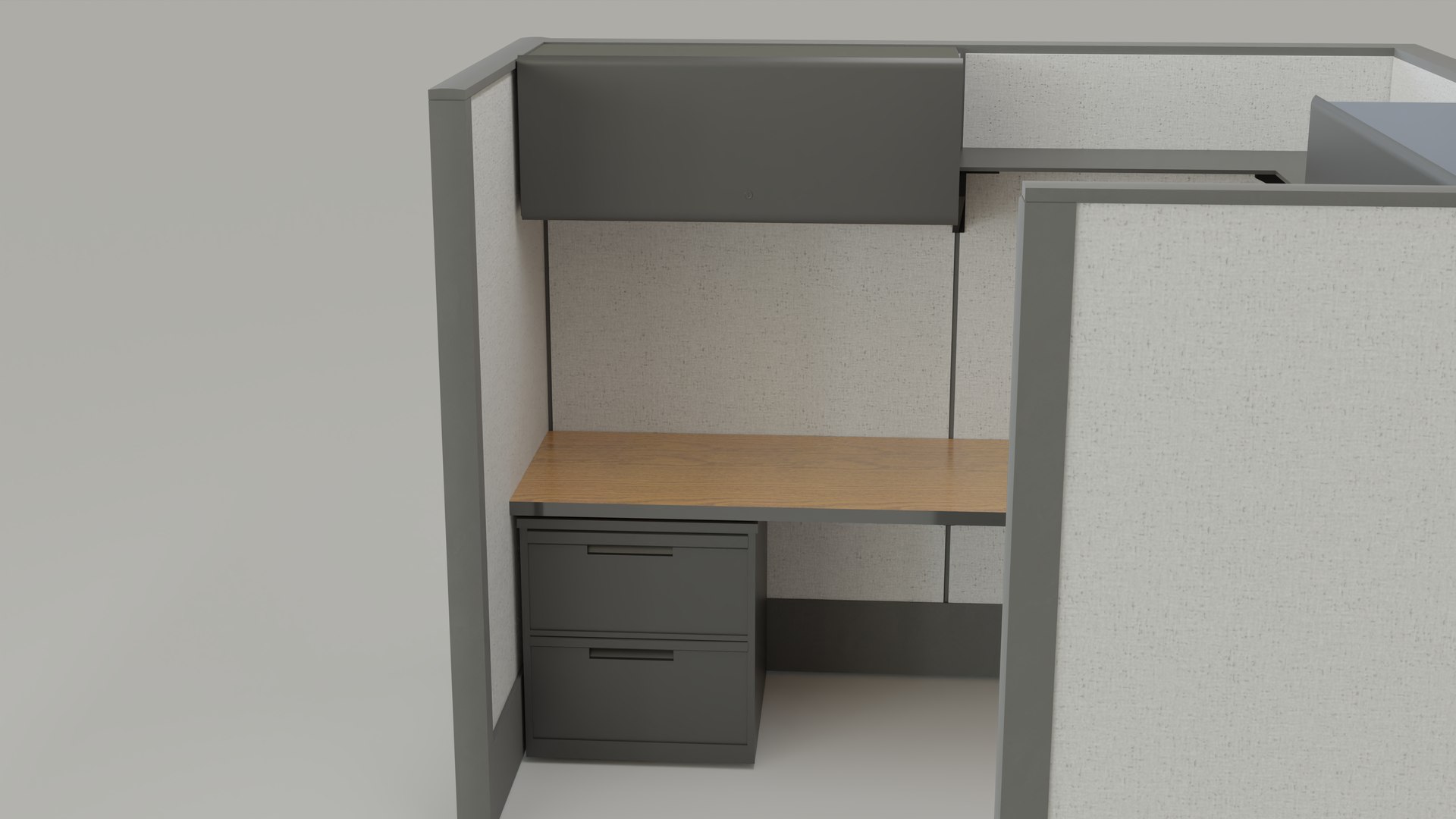 Cubicle 3D Model - TurboSquid 1835732