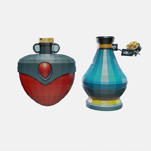 LowPoly Potions