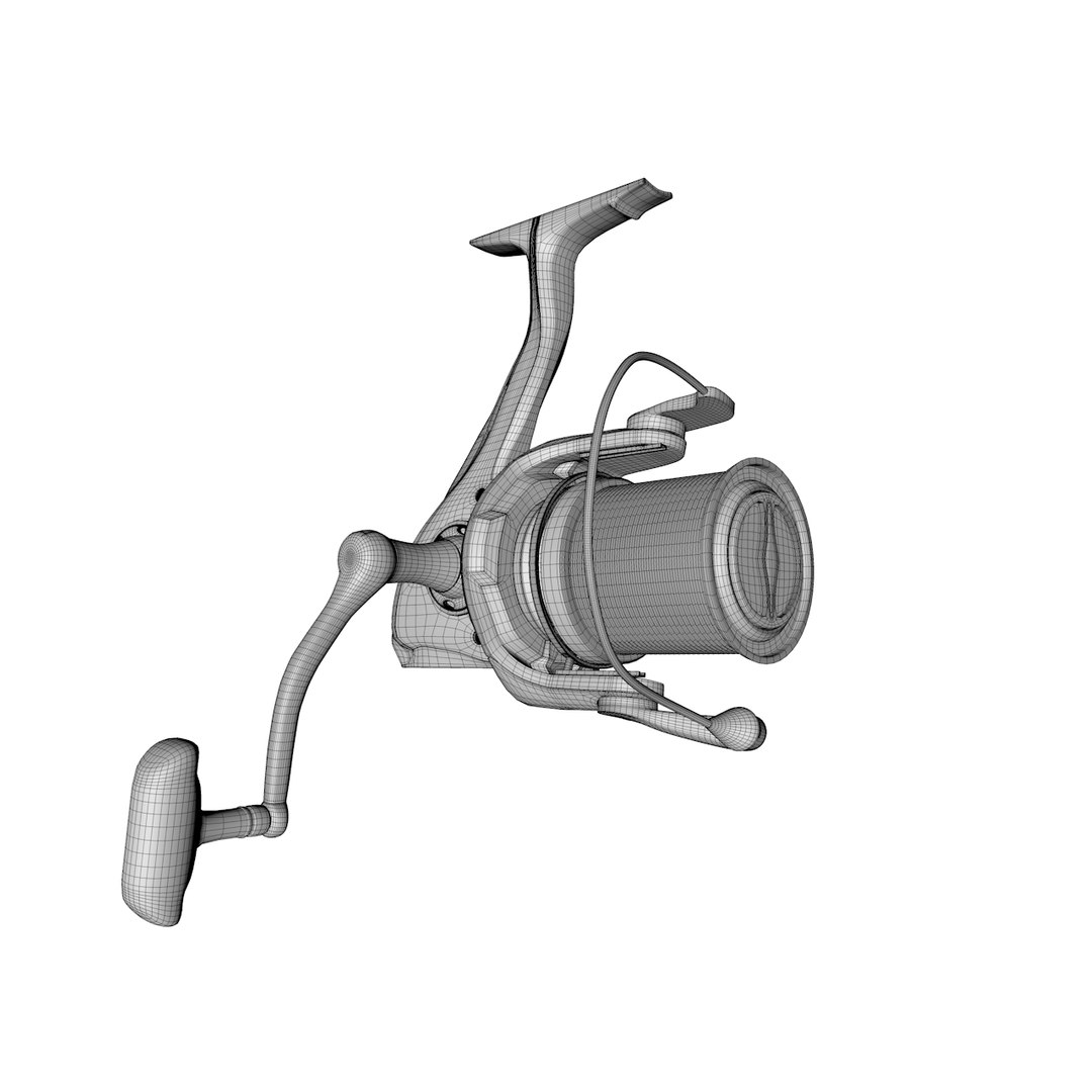 3D fishing reel model - TurboSquid 1509295