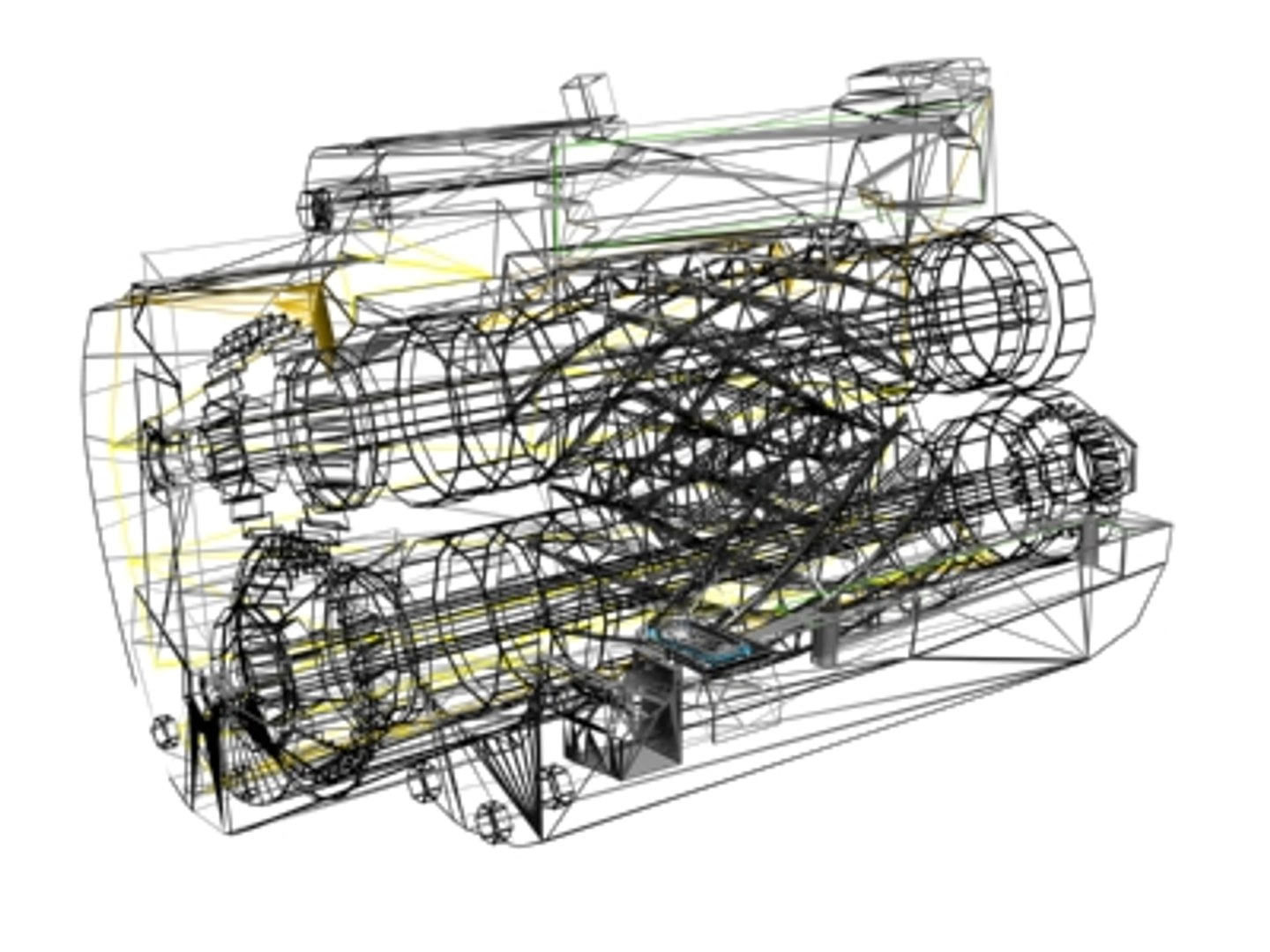 Compressor Rotation 3d 3ds