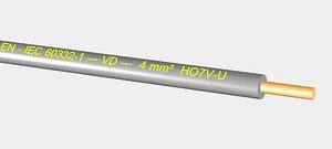 VD HO7V-U 450 750V 4 mm2  grey.max