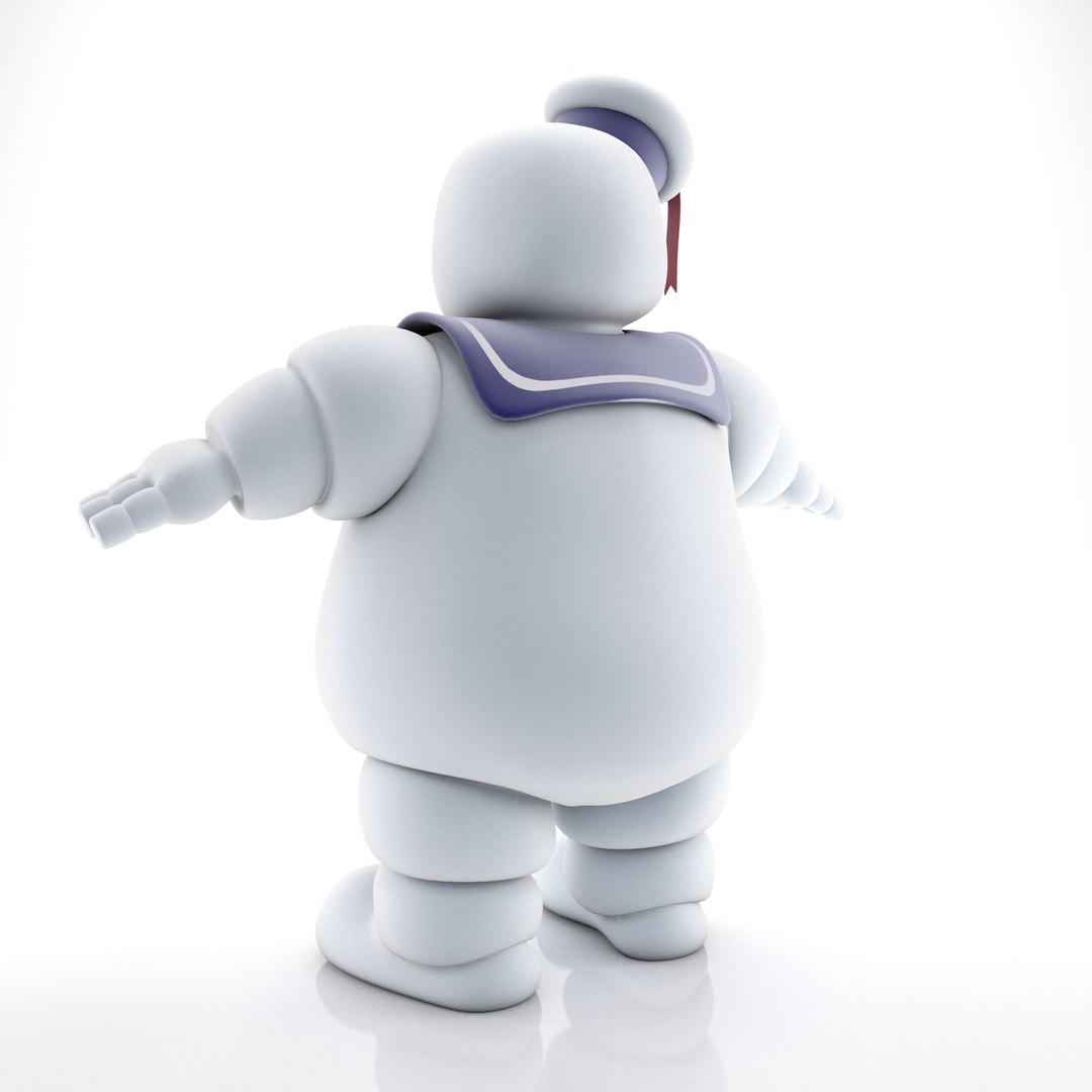 Stay Puft Marshmallow Man 3D Model - TurboSquid 2234980