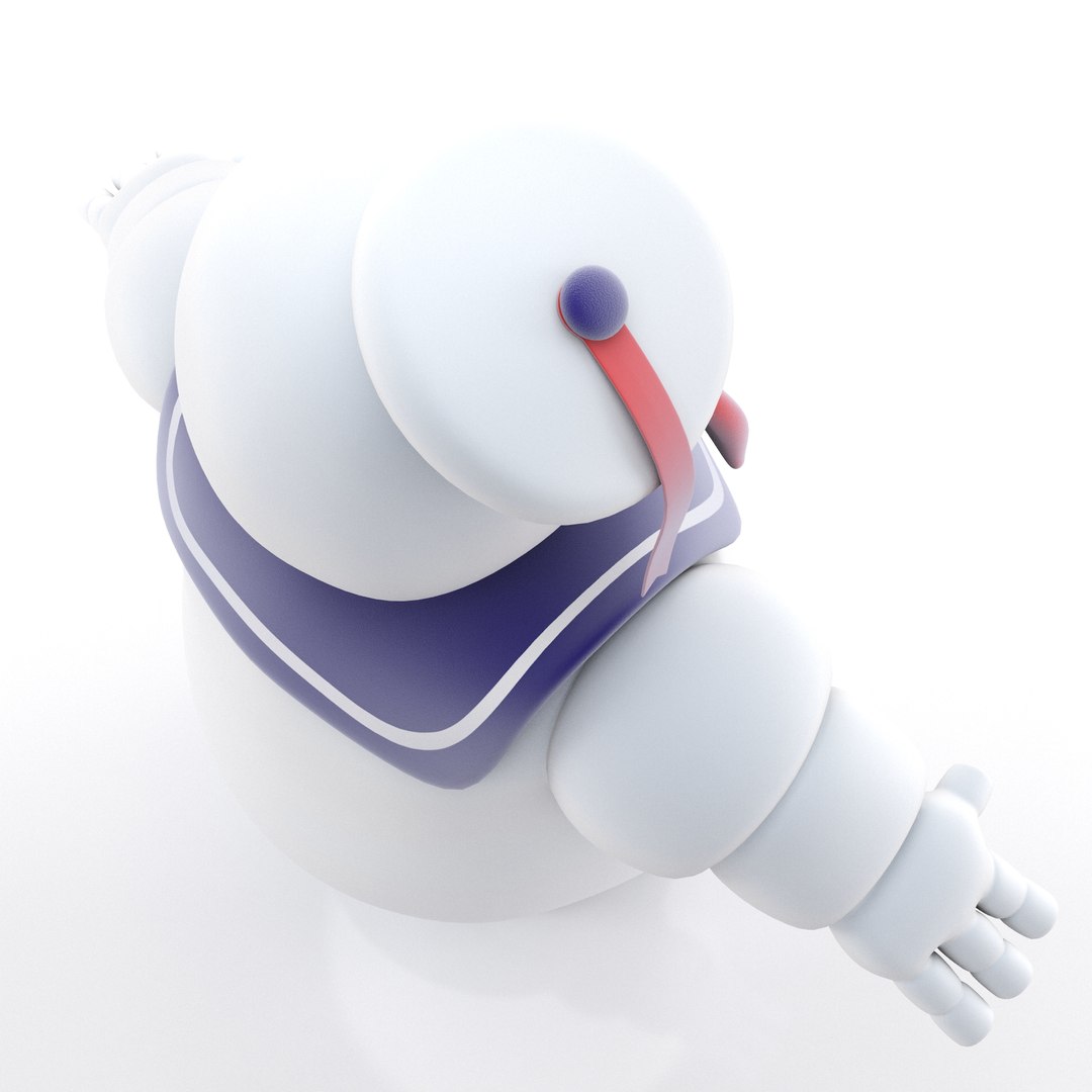 Stay Puft Marshmallow Man 3D Model - TurboSquid 2234980