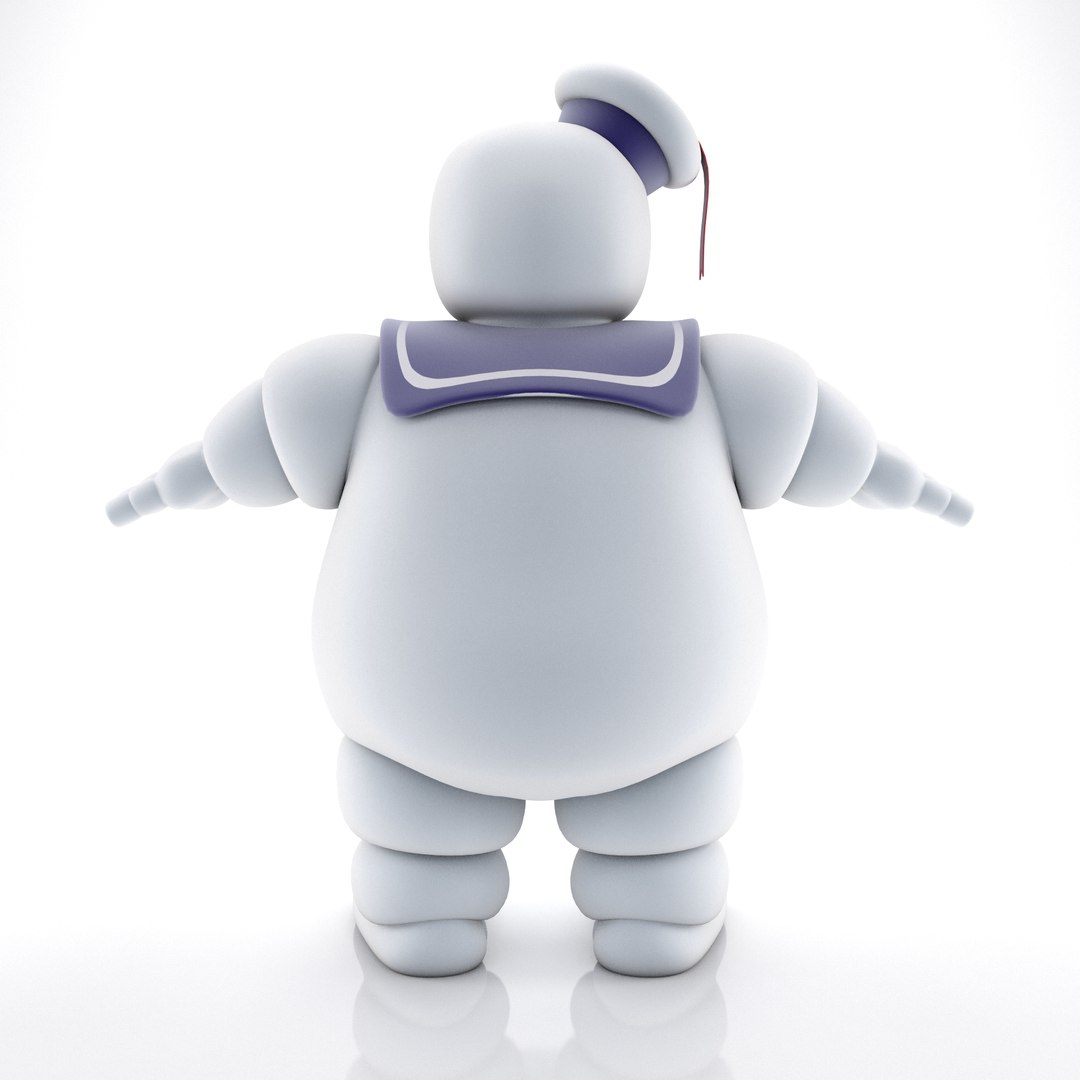 Stay Puft Marshmallow Man 3D Model - TurboSquid 2234980