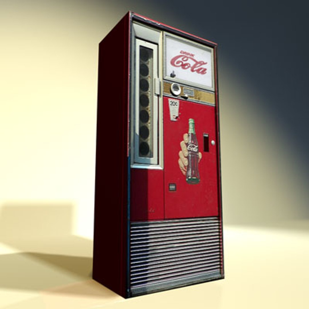 soda machine 01 3d 3ds