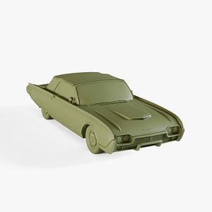 Ford Thunderbird 1961 3D model