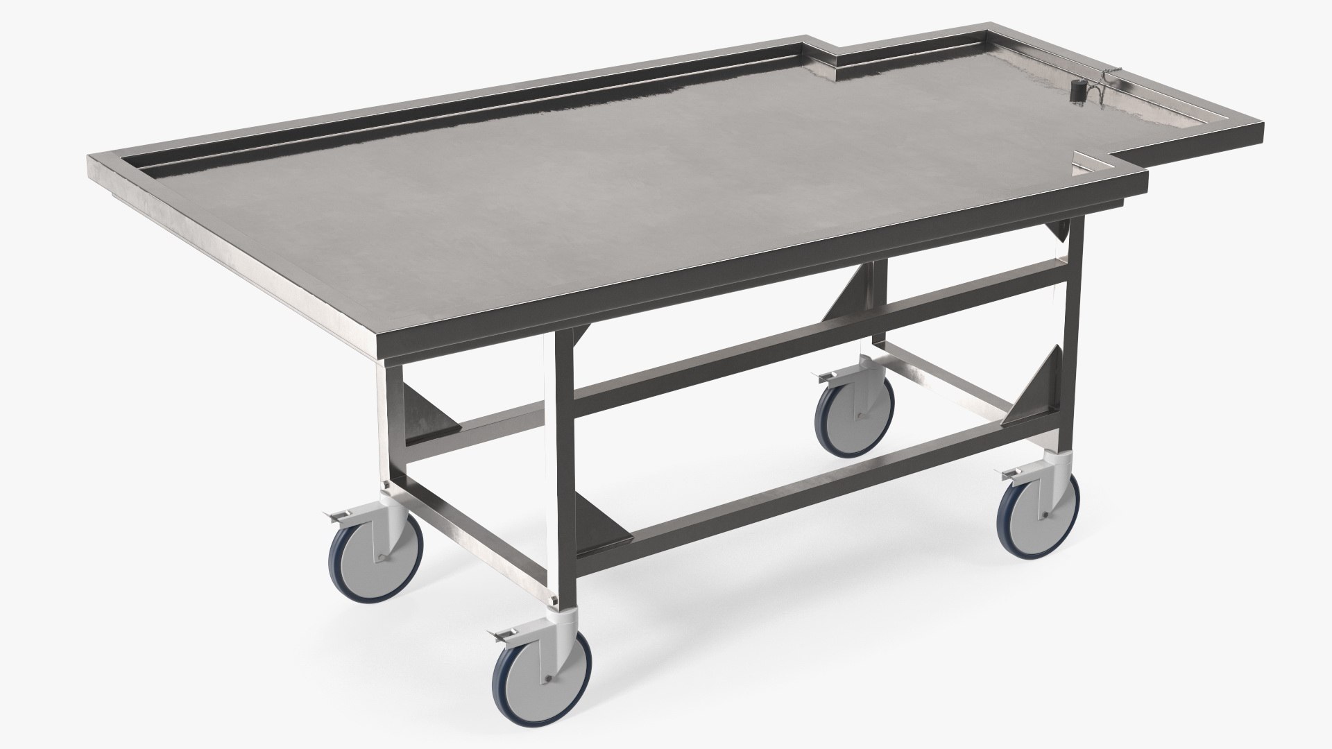 Autopsy Cart 3D model preview