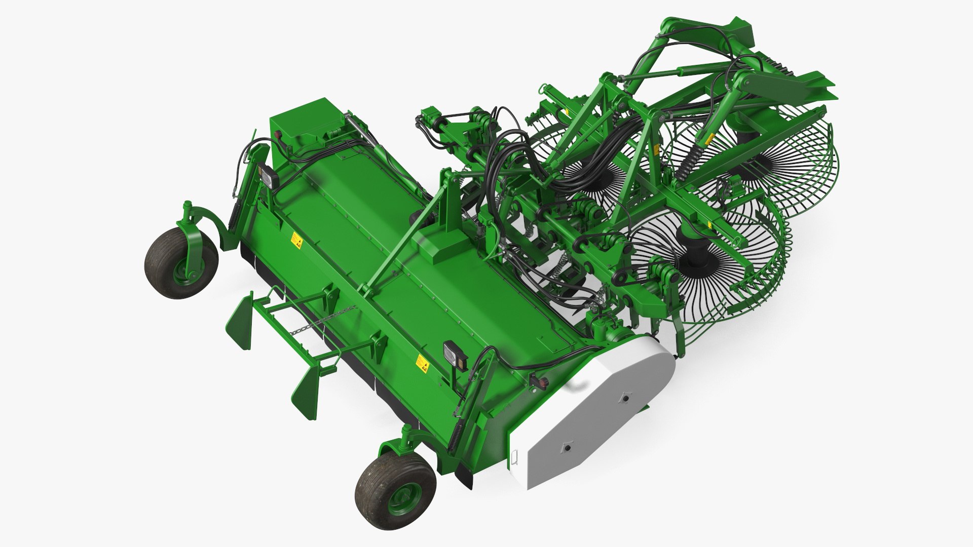 Sugar Beet Harvesting Unit 3D model preview