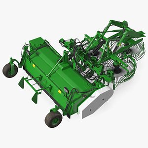 Sugar Beet Harvesting Unit 3D model