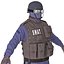 3d model swat policemans