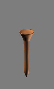 golf tee 3d model
