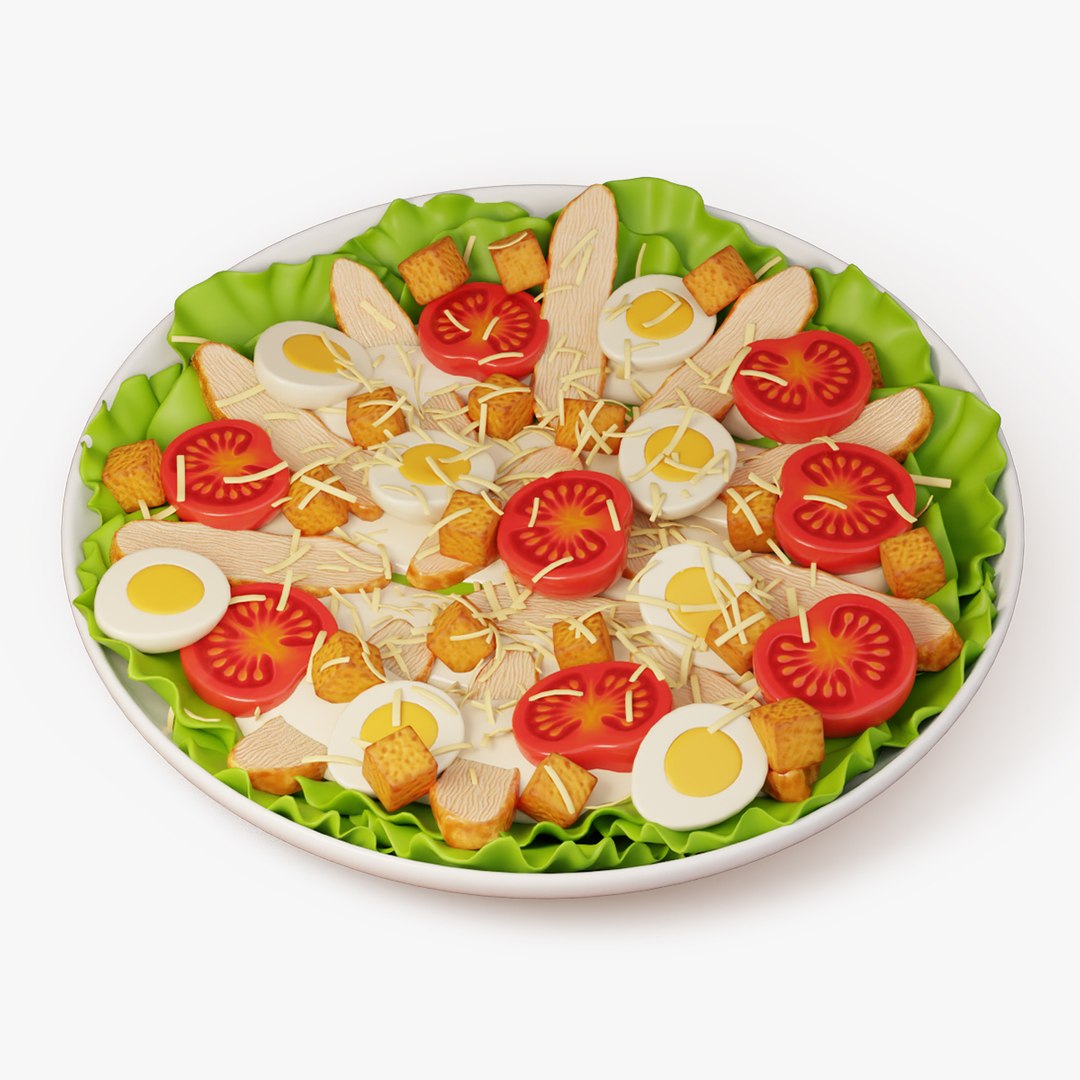 Chicken Caesar Salad 3D model https://p.turbosquid.com/ts-thumb/2i/lmkrI4/up/ceasar_salad_ts/jpg/1765377479/1920x1080/fit_q87/083c5b4953465807ec1ddc64152d21ee0138a90b/ceasar_salad_ts.jpg