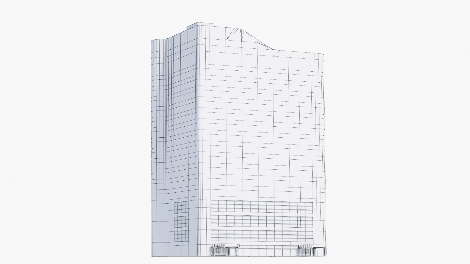 First Canadian Place V12 Lowpoly 3D Model - TurboSquid 1789287