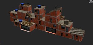 3D favelas rio janeiro