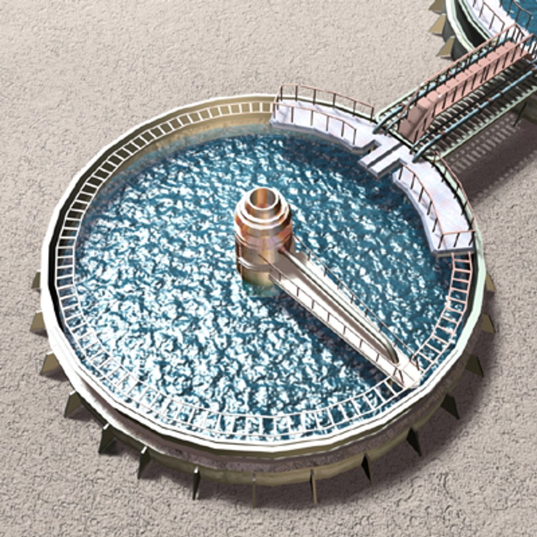 Water Treatment Plant 3ds