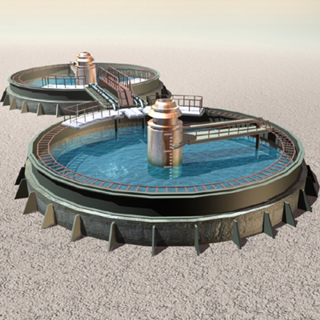 Water Treatment Plant 3ds