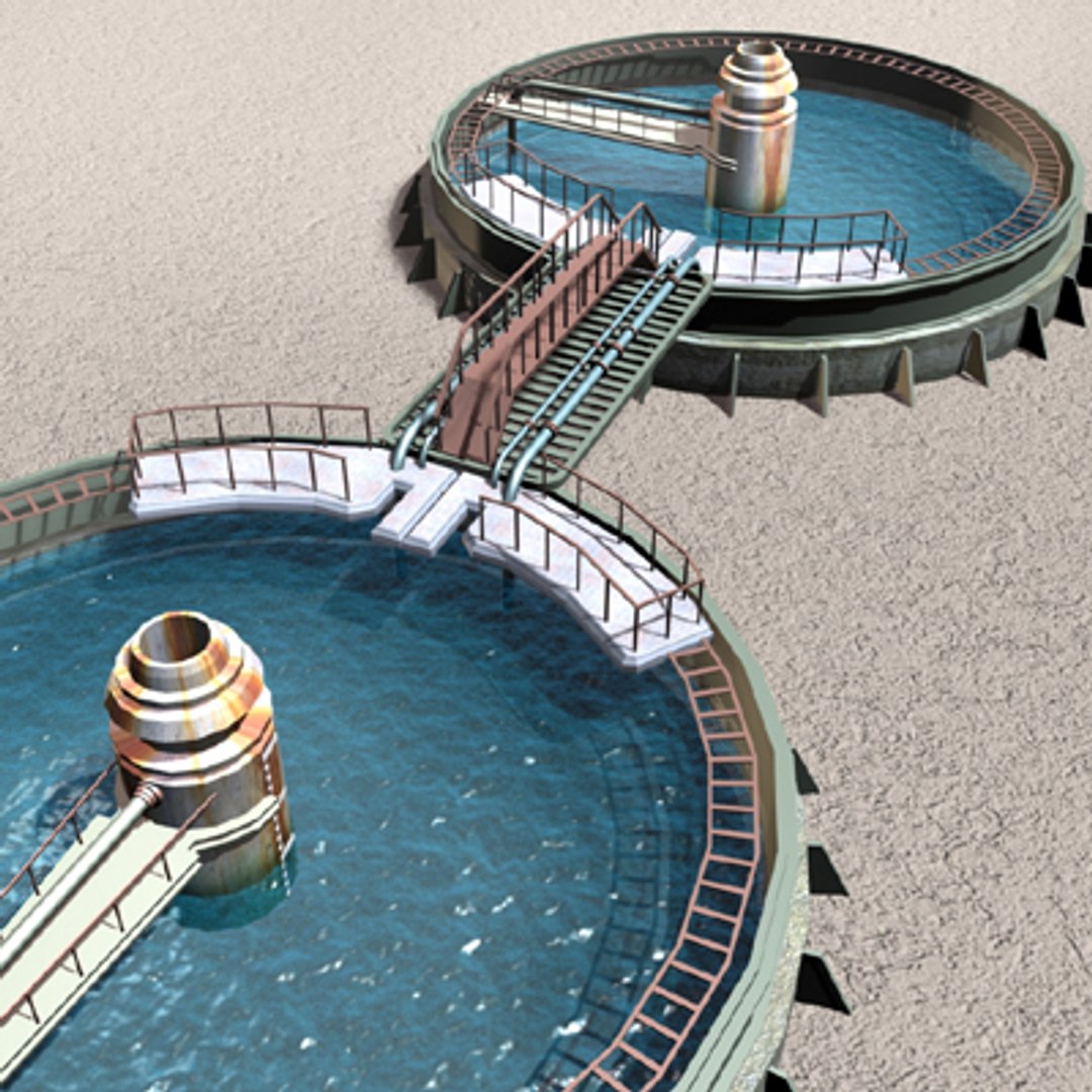 Water Treatment Plant 3ds