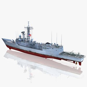uss samuel b roberts 3d max