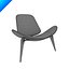 Hans Wegner Ch07 Lounge